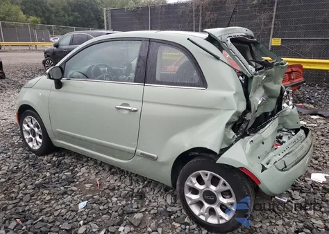 2017 Fiat 500 Lounge from USA, damaged, VIN 3C3CFFCR8HT503075